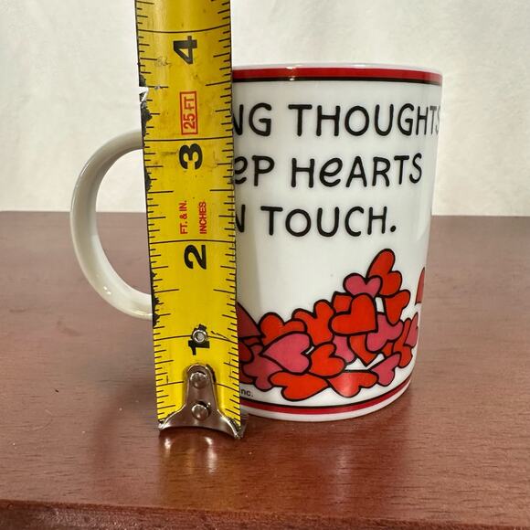 3/$20 Ziggy Comics 2015 White Ceramic Valentine's Day Heart Loving Thoughts Mug - Picture 8 of 8